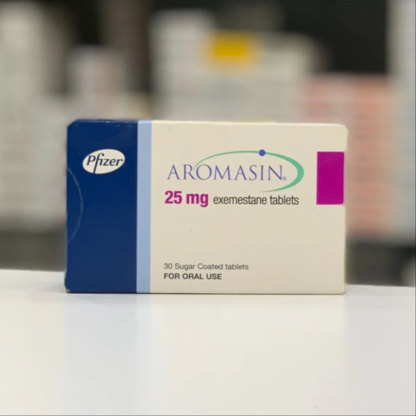 Exemestane 25mg Tablets (Aromasin) - 3x10 Stripe Packaging