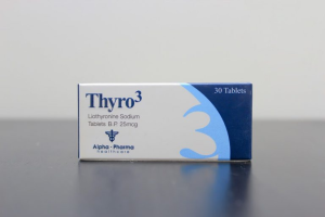 Thyro3 is a pharmaceutical grade oral Liothyronine Sodium (T3) manufactured by Alpha Pharma Healthcare.Thyro3 (Cytomel) works by increasing protein synthesis and therefore producing a muscle gain. Moreover, Thyro3 (Cytomel T3) is an excellent fat burner.