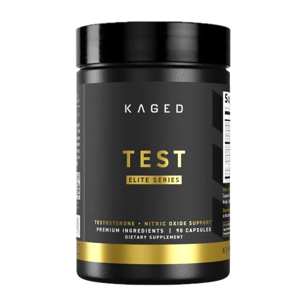 Kaged TEST Elite is designed to naturally support both free and total testosterone levels within the normal healthy range, helping men optimize hormone balance for performance and growth.