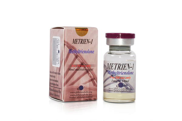 Metrien-1 is a pharmaceutical grade injectable Methyltrienolone manufactured by Global Anabolic. Methyltrienolone works very well at creating massive anabolic response when it comes to losing fat and gaining quality muscle mass. Methyltrienolone does not aromatize like certain other steroids and for the most part the side effects are extremely positive.
