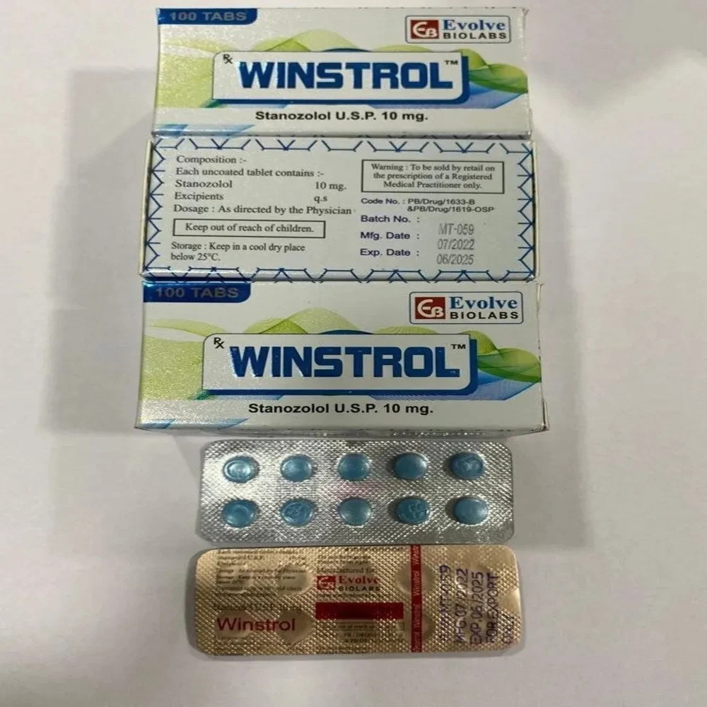 Winstrol Stanozolol 10 mg tablets packaging